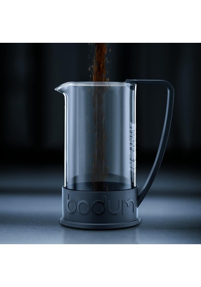 Brezilya French Press Kahve Makinesi, 963 Gr, 1 Litre 8 Fincan , Kırmızı Diğer
