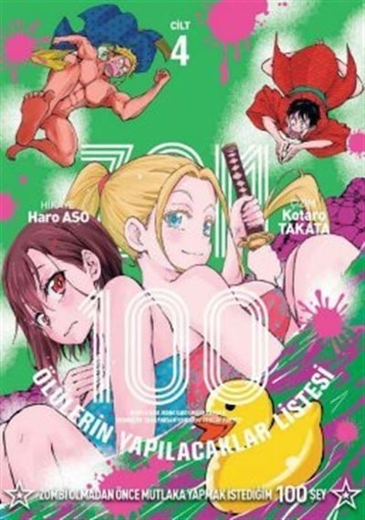 Zom 100 Cilt 04 Ölülerin Yapılacaklar Listesi / Haro Aso