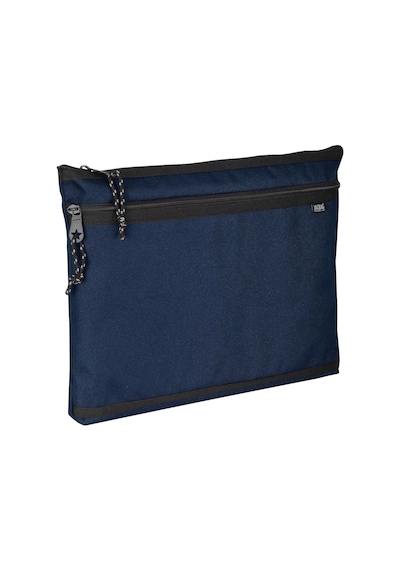Jacbag Lacivert Erkek A4 Zip Folder İki Bölmeli Dosya Ve Evrak Çantası