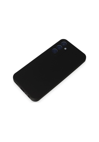Samsung Uyumlu Galaxy A25 5g Uyumlu Kılıf Nano İçi Kadife Silikon - Siyah
