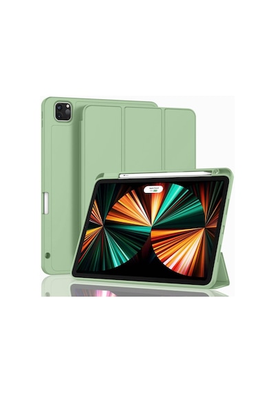 Apple Uyumlu iPad Pro 13inç M4 2024 Kılıf Pen Charge Kalem Bölmeli A2925 A2926 A3007