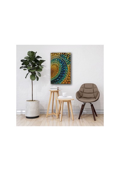 Spiral Enerji Renkli Geometrik Doku Ultra Hd Cam Tablo Modern Soyut Dekoratif Duvar Tablosu, Salon, Ofis Ve Çalışma Alanı Dekoru,