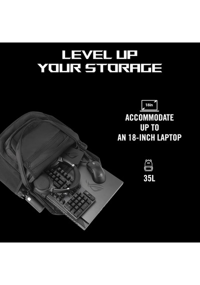Asus Rog Ranger Bp2800 35 Litre 18 Inç Su Geçirmez Gaming Siyah S Diğer
