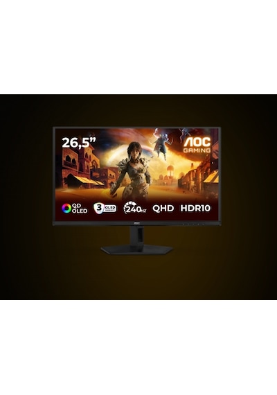 Aoc Q27g41zdf 26.5 240hz 0.03ms G-sync Qd-oled 2k Gaming Monitör Cece5aoc0122