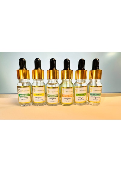 Somon Dna, Vitamin C, Hyaluronic Asid, Hair And Brow, Acne, Lifting Complex Serum Set
