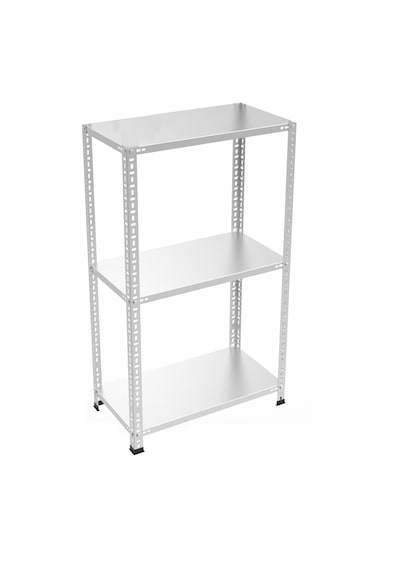 31 93 100 3 Katlı Çelik Raf Galvaniz
