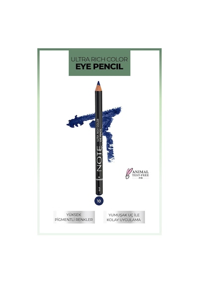Note Cosmetique Ultra Rich Color Göz Kalemi 10 Ultra Marine - Lacivert