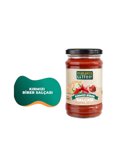 Makarna Lütfen! Organik Kırmızı Biber Salçası 300 G
