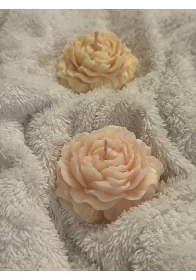 Bernami Mum Pinterest Şakayık Mum 2 Li Set, Gül Mum Diğer