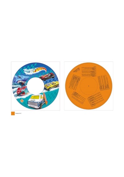S00016876 Şişme Can Simidi Ht Wheels 50cm -sun Çok Renkli