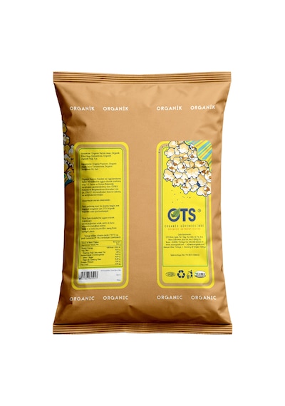 Ots Organik Tatlı Patlamış Mısır 100 G