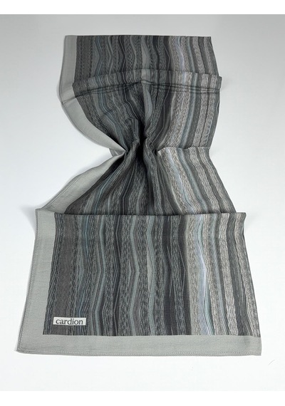 Cardion Pamuk İpek Şal - 70 X 180 - 06303 Gümüş