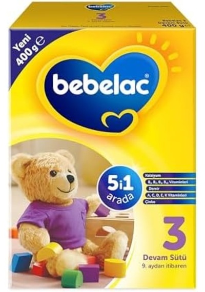 3 Devam Sütü 400 G 9-12 Ay