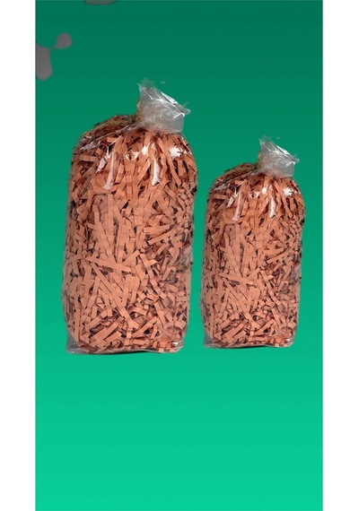 Gül Kurusu Z Zigzag Kırpık Kâğıt 50 Gr Hediye Kutu İçi Dolgu & Paketleme Süsleme