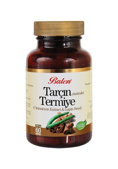 Balen Tarçın Ekstraktı & Termiye Kapsül 60 Kapsül 375 Mg