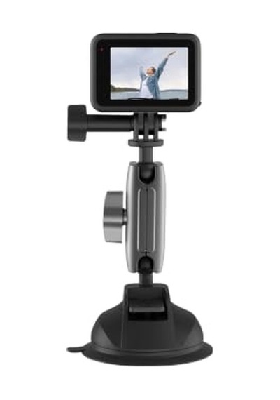 Alüminyum Vakumlu Kamera Tutucu 360 Döner Çift Mafsallı Crab Claw Kelepçe, Gopro, Djı Osmo, Insta360 Ve Cep Tel
