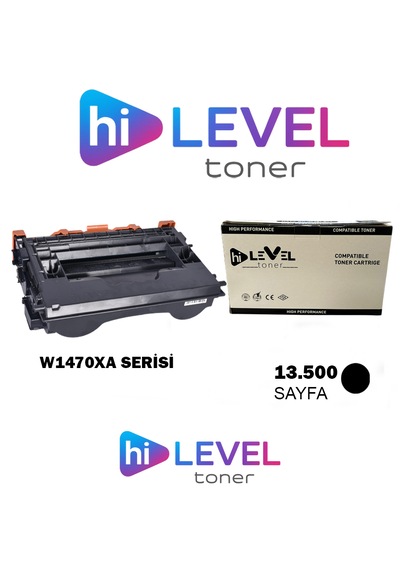Ht-w1470xa Hilevel Toner,hp M610 Chipli 13.5k Sayfa Ekstra Yüksek Muadil Toner