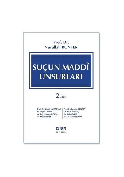 Suçun Maddi Unsurları / Kolektif