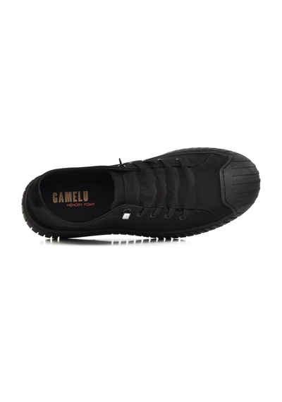 Gamelu Vigor G Siyah Hafızalı Taban Unisex Sneaker Siyah