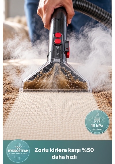 Homend Stain-x 1257h 2 İn 1 Halı Ve Buharlı Temizleme Makinesi