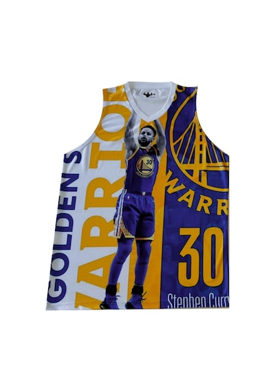Stephen Curry Basketbol Forma Mavi