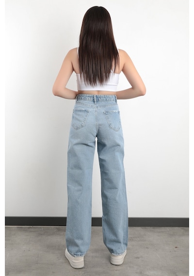 Giysa Jb Paris Boru Paça Yüksek Bel Boyfriend Jean %100 Pamuk Açık Mavi Kadın Kot Pantolon - 591-2202 Koyu Mavi Giysa Jb Paris Boru Paça Yüksek Bel Boyfriend Jean %100 Pamuk Açık Mavi Kadın Kot Pantolon - 591-2202 Koyu Mavi