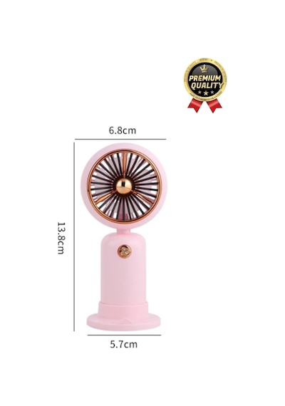 Özel Üretim Taşınabilir Usb Şarjlı Sessiz 2 Kademeli Serinletici Tutmalı Masa El Fanı Vantilatör