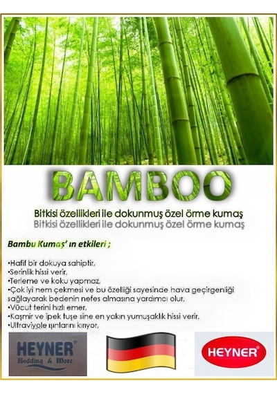 Uzunbebe 70X110 Heyner Bamboo Yaylı Yatak 70X110 Ortopedik Yaylı Yatak