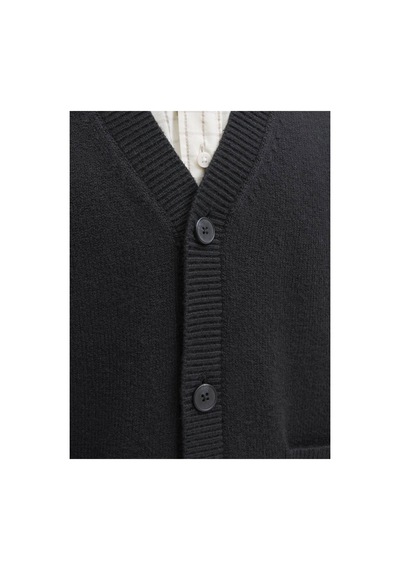 Jack & Jones Jornorrebro Knıt Cardıgan Ln Siyah