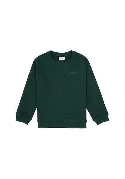 U.s. Polo Assn. Erkek Çocuk Koyu Yeşil Sweatshirt 50313829-vr079 Koyu Yesıl