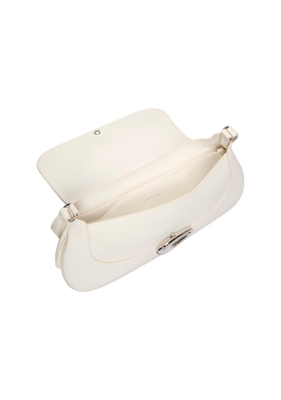 Calvin Klein Hardware Flap Kadın Omuz Çantası-14817 Ekru