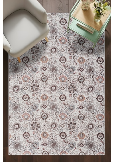 Villadia Home Textile Kaymaz Taban Modern Desen Halı Yolluk Leke Tutmaz Kolay Temizlenir Koridor Salon Yatak Mutfak Odası Multi