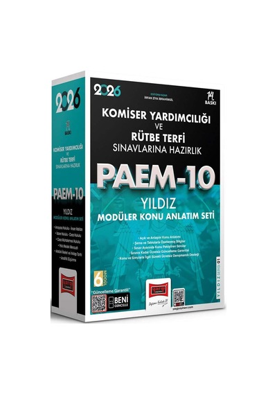 Yargı 2026 Paem Komiser Yardımcılığı Ve Rütbe Terfi Sınavlarına Hazırlık Yıldız Modüler Konu Anlatım Seti