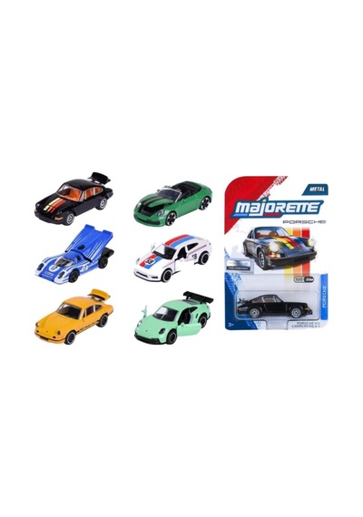 Majorette Porsche Premium Arabalar 6 Asorti 8502100002 Çok Renkli