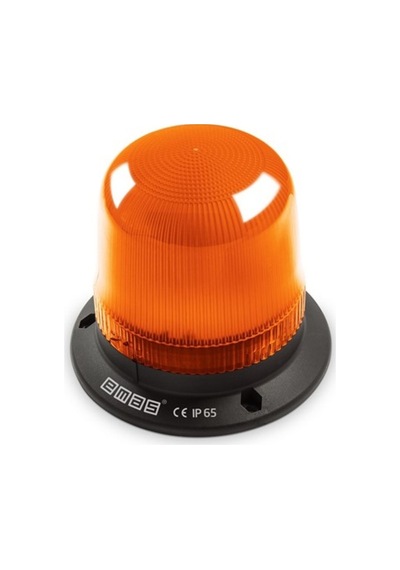 Emas It120y024 It Serisi Sarı 24v Ac/dc Led Tepe Lambası 120mm
