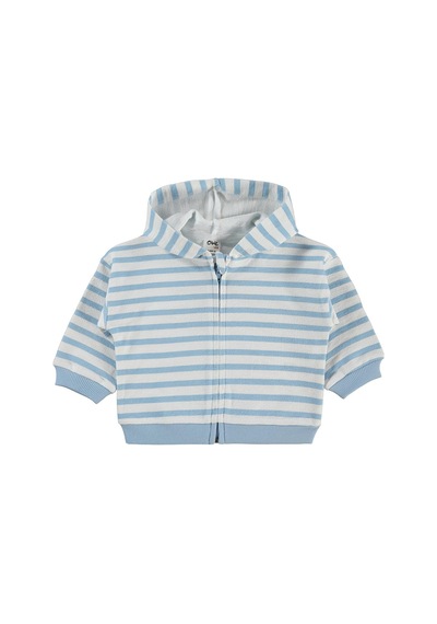 Civil Baby Yengeç Mobilli 3-18 Ay Hırka - Mavi