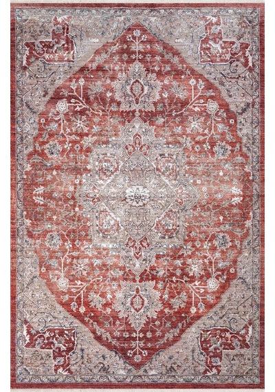 Nexus Halı Melides 72405 Degrade İplik Yumuşak Silinebilir Keçeleşmez Leke Tutmaz Vintage Premium Halı Çok Renkli