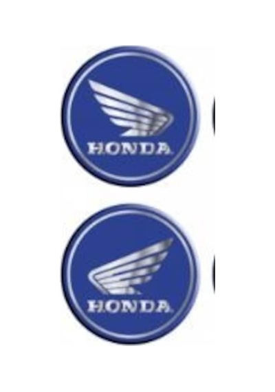 Damla Sticker Honda Mavi