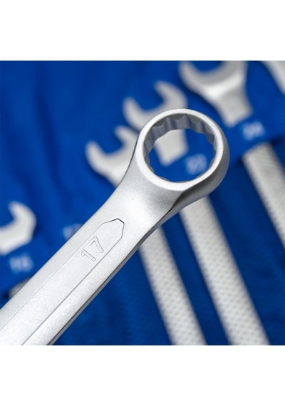6111 Kombine Anahtar Takımı 8-32 Mm 14 Parça Bez Çantalı
