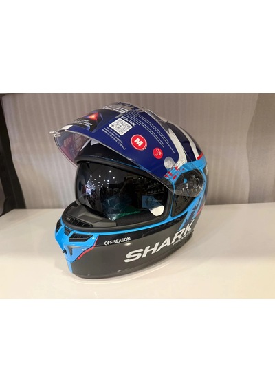 Kask Shark Skwal İ3 Raul Fernandez Mavi Mavi/beyaz