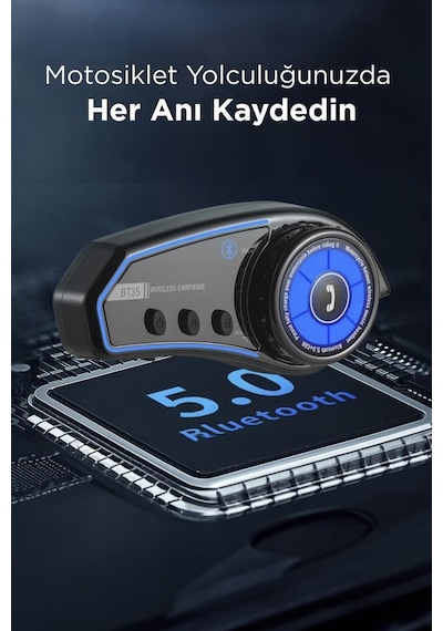Torima BT35 Rgb Renkli Işıklı Ve Yüksek Sesli Bluetooth Kask Intercom