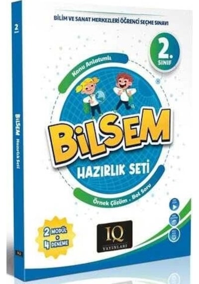 Iq 2. Sınıf Bilsem Hazırlık Seti