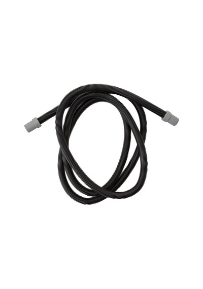 Fluval Oluklu Yedek Hortum 2,5 M, Çap 24/28 Mm Fluval Dış Filtre 104, 204, 105, 205, 106 Ve 206 İçin, Siyah/gri