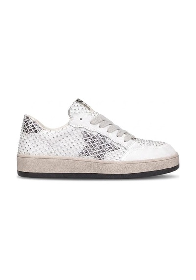 Guja 26y374 Kadın Hakiki Deri Klasik Sneaker Gümüş