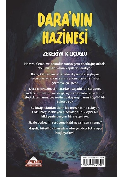 Dara'nın Hazinesi Resimli - 8+yaş / Zekeriya Kılıçoğlu