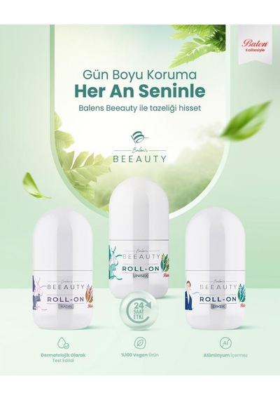 Balen S Beeauty Kadın Beyazlatıcı Deodorant Roll On 50 Ml