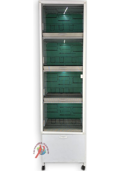 İstanbul Kafes Model 1D Pvc Kuş Dolabı