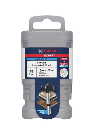 Bosch Expert 45 Mm Lamine Ahşap Menteşe Delme Ucu 2608901861