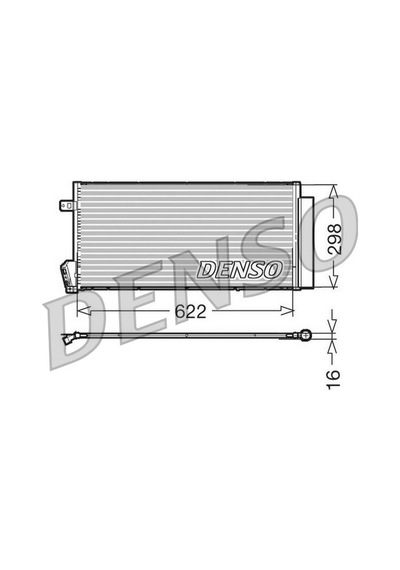 Denso Dcn09018 Klima Radyatörü Fıat Doblo 10 Combo 12 1.3 Dmtj- 1.6 Dmtj- 2.0 Dmtj 669x293x16 51838048- 51937924- 95510682