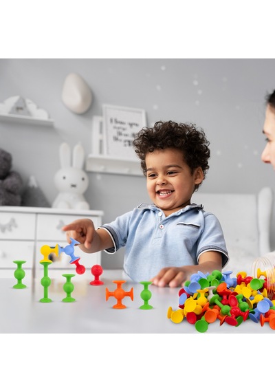 Thinkmaster Vakum Molekül 25 Parça Yapı Taşları Fidget Duyusal Eğitici Oyuncak